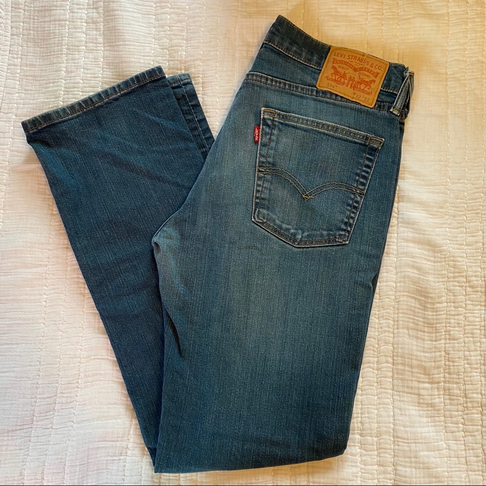 Levi’s 514 Straight Fit Men’s 32x34 Jeans